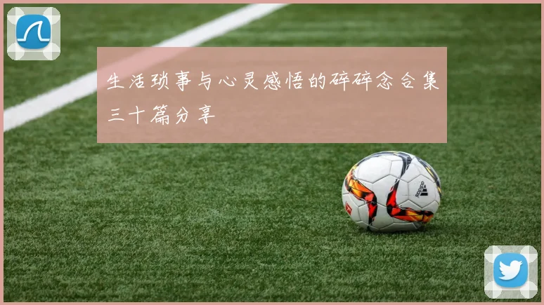 生活琐事与心灵感悟的碎碎念合集三十篇分享